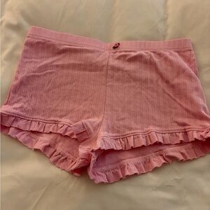 Heart Hips Light Pink Shorts